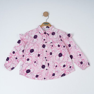 Girl Rose Patterned Shirt 2-5Y Timo 1018-TK5DÜ014244282 - Timo (1)