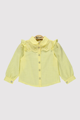 Girl Shirt 2-5Y Kumru Bebe 1075-4237 Yellow