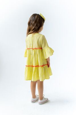 Girl Yellow Dress Ruffle 7-10Y Pixy Love 2070-PL24SCM294194403-1 - 4