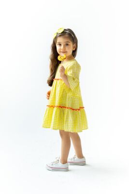 Girl Yellow Dress Ruffle 7-10Y Pixy Love 2070-PL24SCM294194403-1 - 5