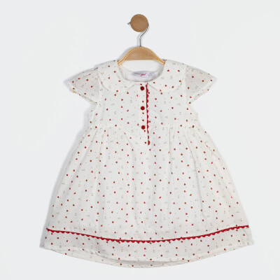 Girls Floral Dress 6-9Y Timo 1018-TK5DÜ202240671 - Timo