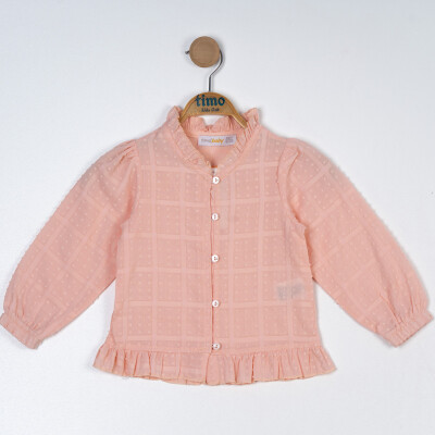 Girl's Shirt 2-5Y Timo 1018-TK5DÜ032256692 Blanced Almond