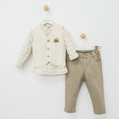 Howard 3 Piece Boys Set 2-5Y Cumino 1014-CMN3650 - Cumino (1)