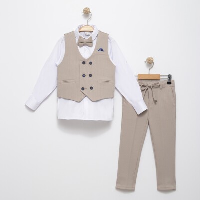 Jogger Model Full Set 10-13Y Terry 1036-5587 Beige