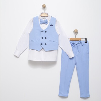 Jogger Model Full Set 10-13Y Terry 1036-5587 Light Blue