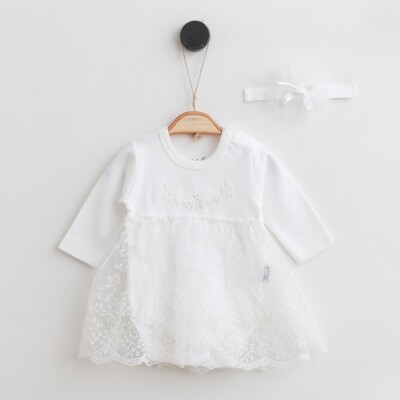 Lace Skirted Bodysuit 0-12M Miniborn 2019-2028 - Miniborn (1)