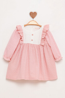 Long Sleeve Kids Dress 1-4Y BabyRose 1002-4841 - BabyRose