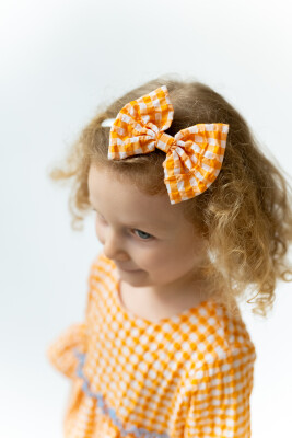 Orange Headband Bow Mini Pixy Love 2070-PL24SA60161202 - Pixy Love