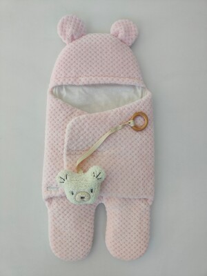  Wholesale Baby Unisex Swaddle 0-18M Tomuycuk 1074-45459 Розовый 