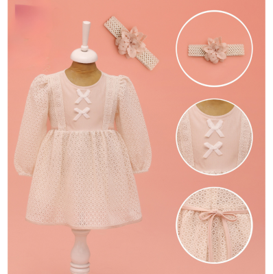 Baby Girl Bandana Dress 9-24M Lilax 1049-6596 - Lilax