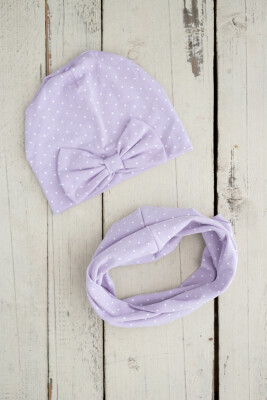 Baby Girl Beanie + Neck Warmer 0-36M Pixy Love 2070-PL22SB10022331_2 - 1