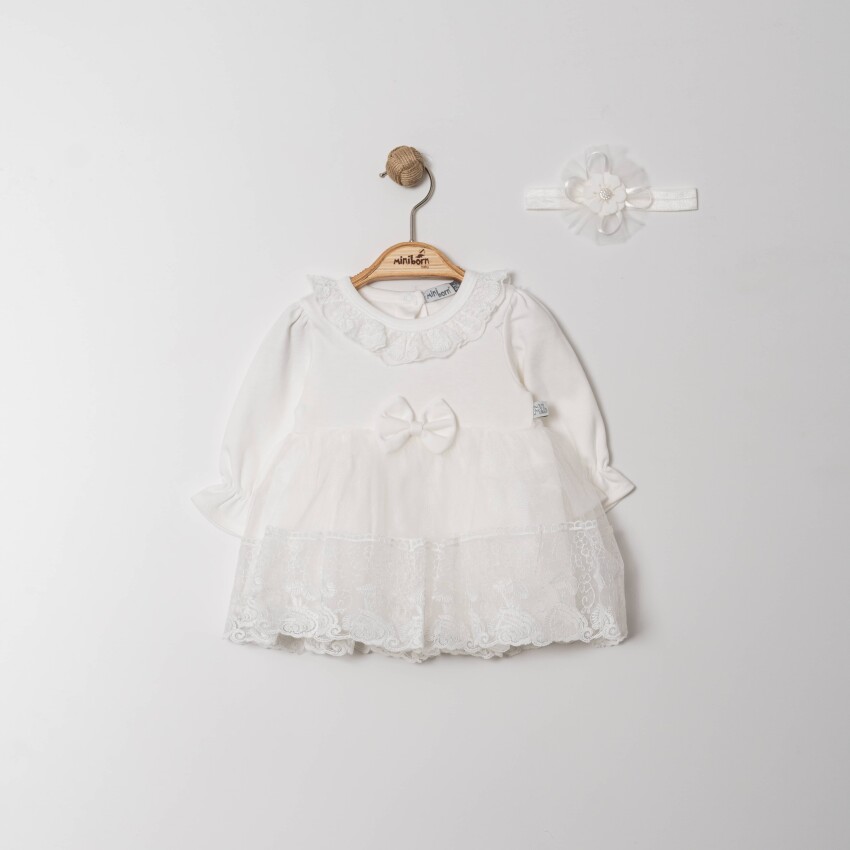 Baby Girl Dress 0-12M Miniborn 2019-3498 - 2