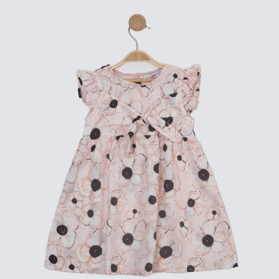 Baby Girl Lace Detail Dress 6-24M Timo 1018-TK5DÜ042255811 - Timo (1)