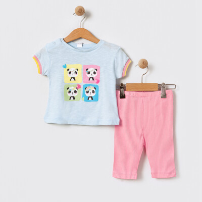 Baby Girl Two Piece Set 6-18M Tuffy 1099-TFA-5632 Голубой 