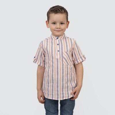 Boy Striped Shirt 2-5Y Timo 1018-TE5DÜ202242502 - Timo