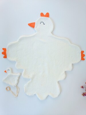 Cute Goose Lamb Welsoft Toy Blanket 0-36M Tomuycuk 1074-10257 - Tomuycuk