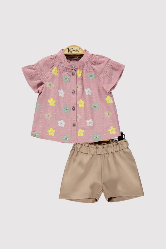 Daisy Printed Suit 6-18M Kumru Bebe 1075-4230 - 1