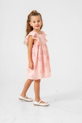 Fishnet Daisy Patterned Dress 2-5Y Sani 1068-30055 - Sani (1)