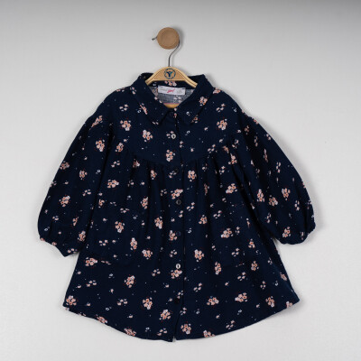 Girl Patterned Dress 2-5Y Timo 1018-TK5DÜ044252252 - Timo (1)