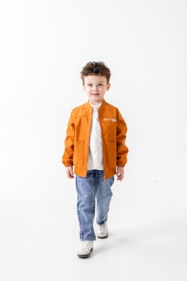 Honeycomb College Coat Boys Set 3-7 Years Lemon 1015-10133 Горчичный