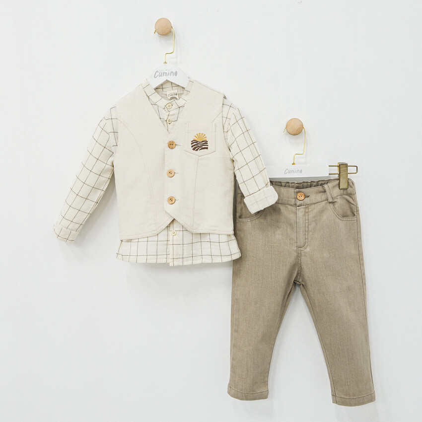 Howard 3 Piece Boys Set 2-5Y Cumino 1014-CMN3650 - 2