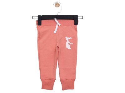 Koola Embroidered 1-4 Years Tracksuit Bottoms 1-4Y Nickel 2060-20126 - Nickel