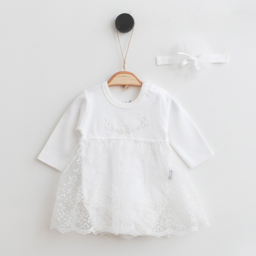 Lace Skirted Bodysuit 0-12M Miniborn 2019-2028 - 2