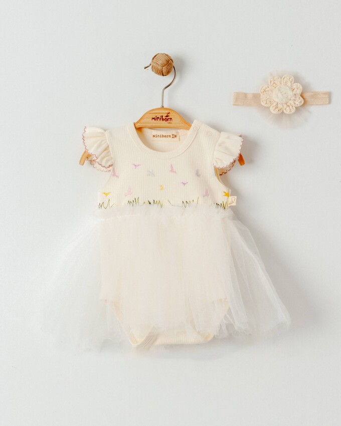 Pigeon Dress 0-12M Miniborn 2019-3432 - 2