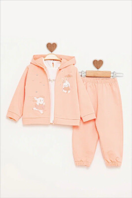 TINY RABBIT EMBROIDERED TRACKSUIT BabyRose 9-24 M BabyRose 1002-7810 - Babyrose