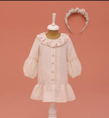 Topran Baby Girl Crowned Dress 9-24M Lilax 1049-6567 - 2