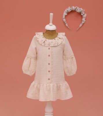 Topran Baby Girl Crowned Dress 9-24M Lilax 1049-6567 - Lilax