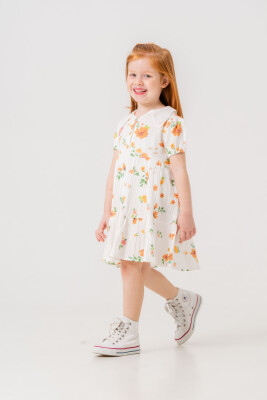 Tulip Printed Dress 2-5Y Sani 1068-30012 Белый 