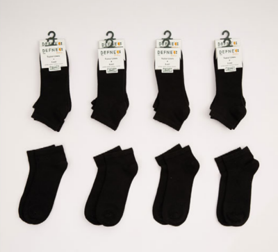 Wholesale 12-Piece Boys Bamboo Socks Defne 1064-DFNÇ-1PE005-23(11-12) - 1