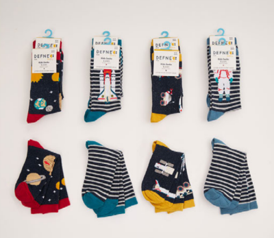 Wholesale 12-Piece Boys SocksDefne 1064-DFN1Ç-E001-22(11-12) - Defne