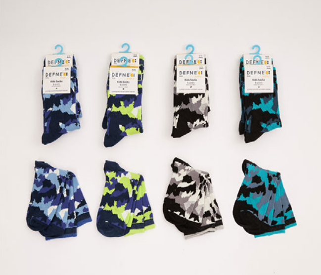 Wholesale 12-Piece Boys SocksDefne 1064-DFN1Ç-E003-23(11-12) - 1