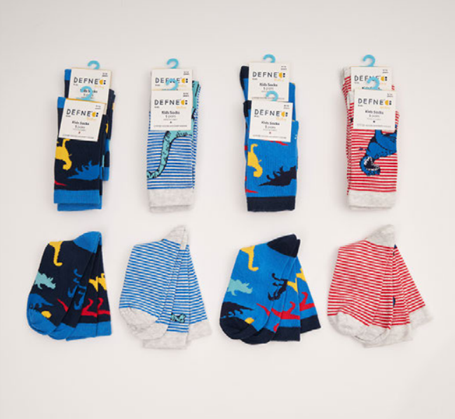 Wholesale 12-Piece Boys SocksDefne 1064-DFN1Ç-E004-22(11-12) - 1