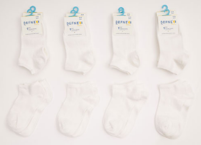 Wholesale 12-Piece Unisex Kids SocksDefne 1064-DFNÇ-1PU001-23(9-10) - 1