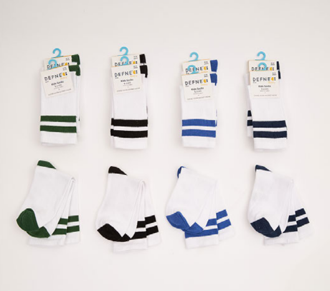 Wholesale 12-Piece Unisex SocksDefne 1064-DFN1Ç-E005-22(11-12) - 1