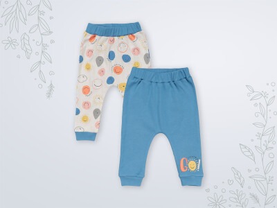Wholesale 2-Piece Baby Boys Pants 3-18M Miniworld 1003-18111 - Miniworld (1)