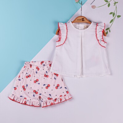 Wholesale 2-Piece Baby Girls Blouse and Shorts 6-18M BabyZ 1097-5718 - BabyZ (1)