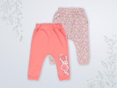 Wholesale 2-Piece Baby Girls Pants 3-18M Miniworld 1003-16459 - 1