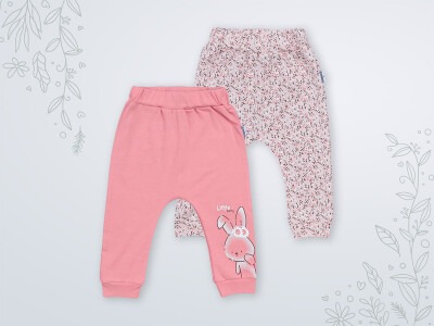 Wholesale 2-Piece Baby Girls Pants 3-18M Miniworld 1003-16459 - 2