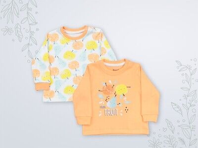 Wholesale 2-Piece Baby Girls Sweatshirt 3-18M Miniworld 1003-16956 - 1