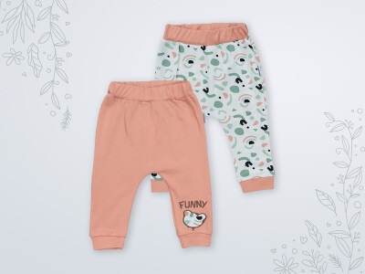 Wholesale 2-Piece Baby Pants 3-18M Miniworld 1003-16456 - 1