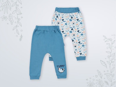Wholesale 2-Piece Baby Pants 3-18M Miniworld 1003-16456 - 2