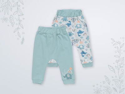 Wholesale 2-Piece Baby Pants Set 3-18M Miniworld 1003-16447 - 2