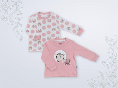 Wholesale 2-Piece Baby Sweatshirt Set 3-18M Miniworld 1003-16467 - Miniworld