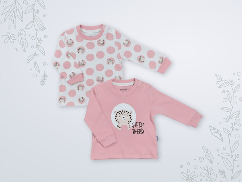 Wholesale 2-Piece Baby Sweatshirt Set 3-18M Miniworld 1003-16467 - 1