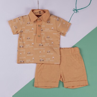 Wholesale 2-Piece T-shirt and Shorts Set 6-18M BabyZ 1097-4728 - 2