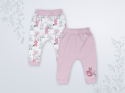 Wholesale 2-Piece Unisex Baby Pants 3-18M Miniworld 1003-18103 - 4